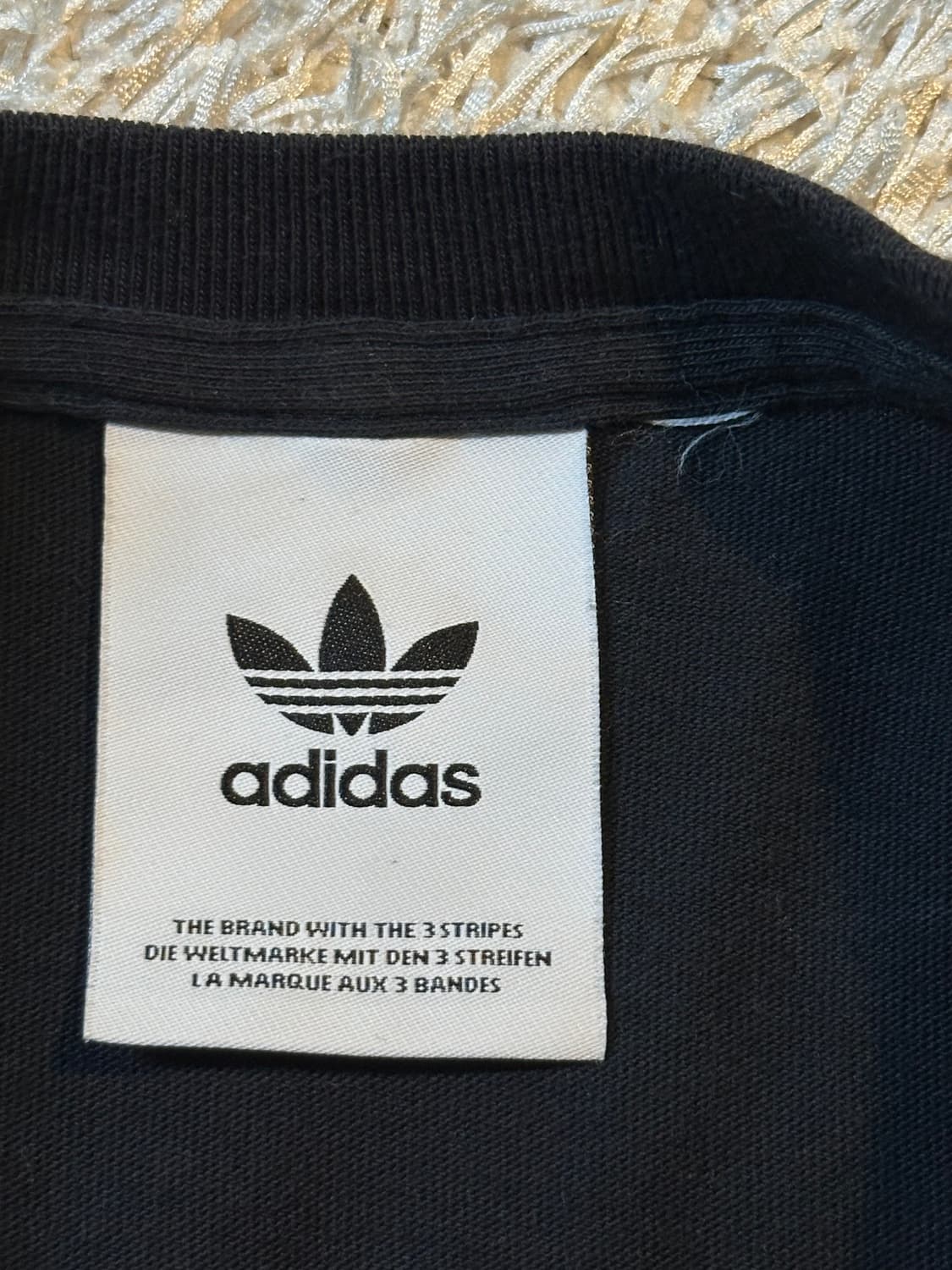 아디다스 ADIDAS 사이드라인 스포티 반팔 티셔츠 블랙 상품이미지4