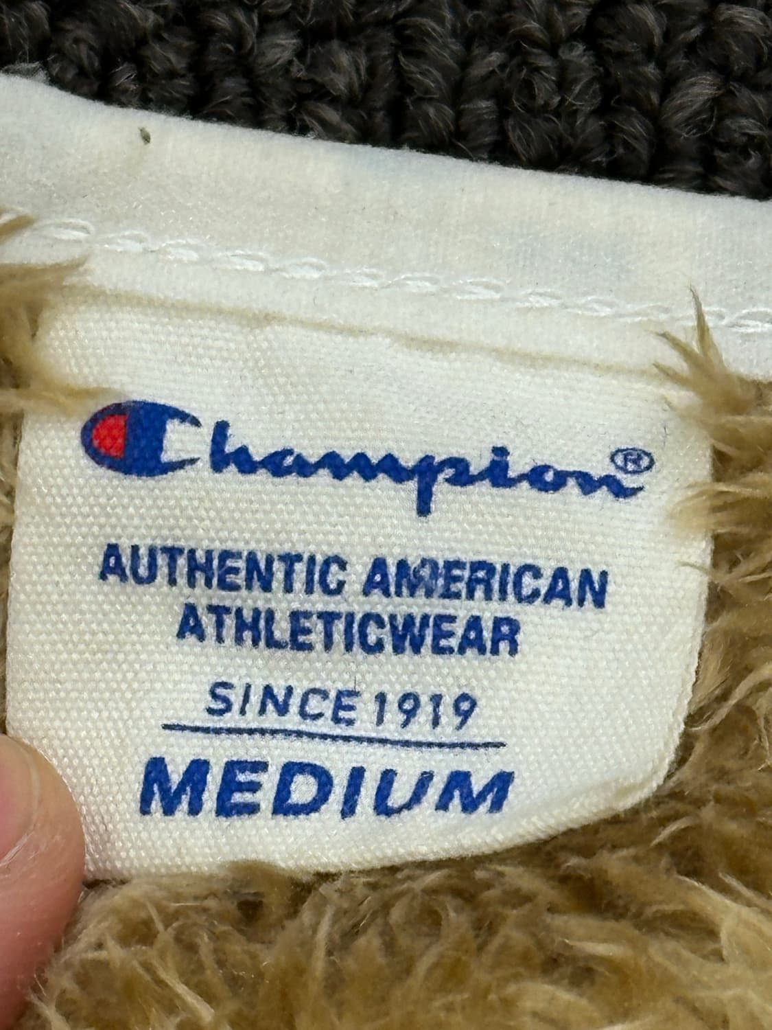 M)챔피온 빈티지 여성 셰르파 플리스 자켓 상품이미지3