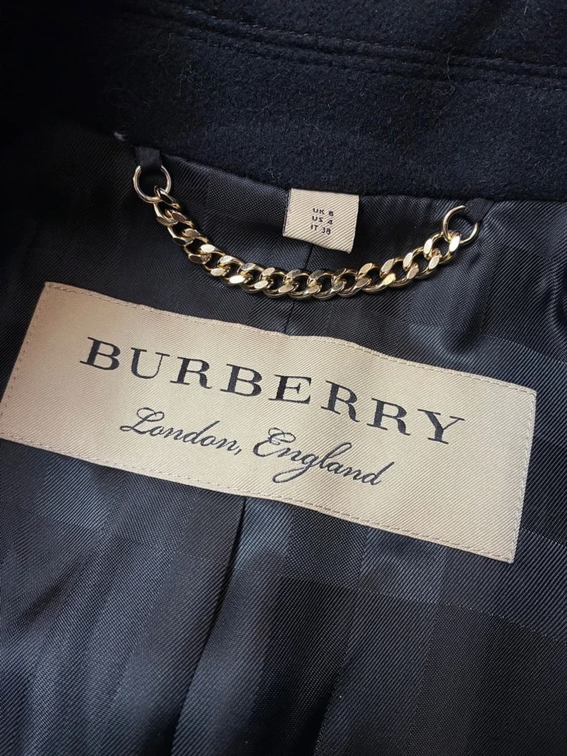 버버리 울 캐시미어 테일러드 롱 코트 PN5345 상품이미지8