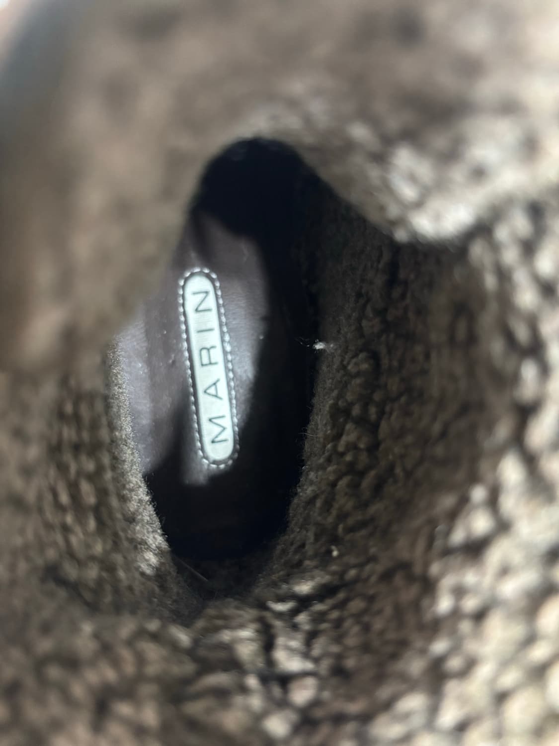 마린 수제화ㅡ 천연 양가죽 앵클 부츠 230/상태최상 상품이미지6