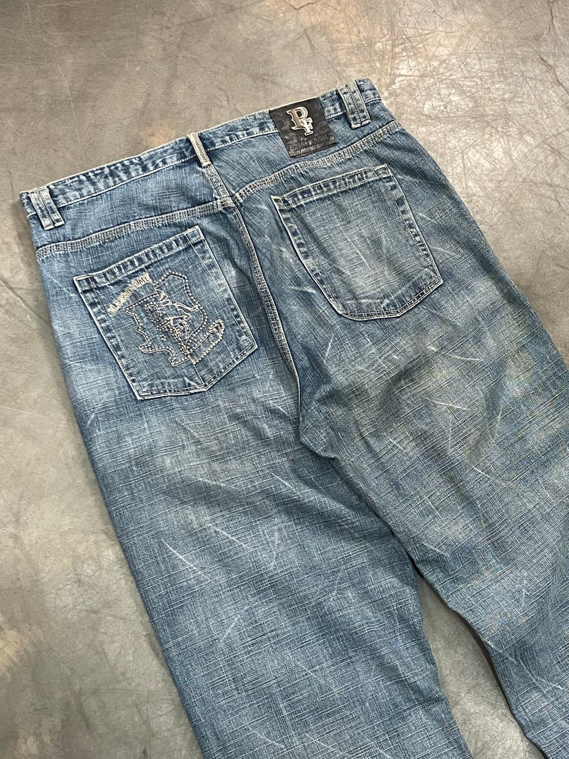 팻팜 와이드 데님 팬츠 상품이미지6