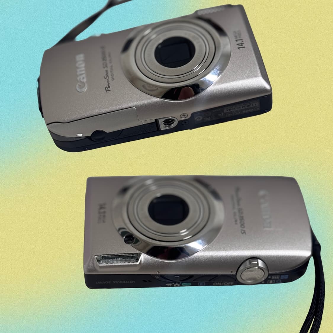 미품) 캐논 익서스 210 한국어판 실버 / IXUS 210 상품이미지3