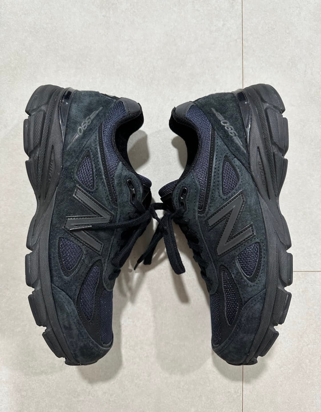 (260) 뉴발란스 자운드 990v4 네이비 상품이미지5