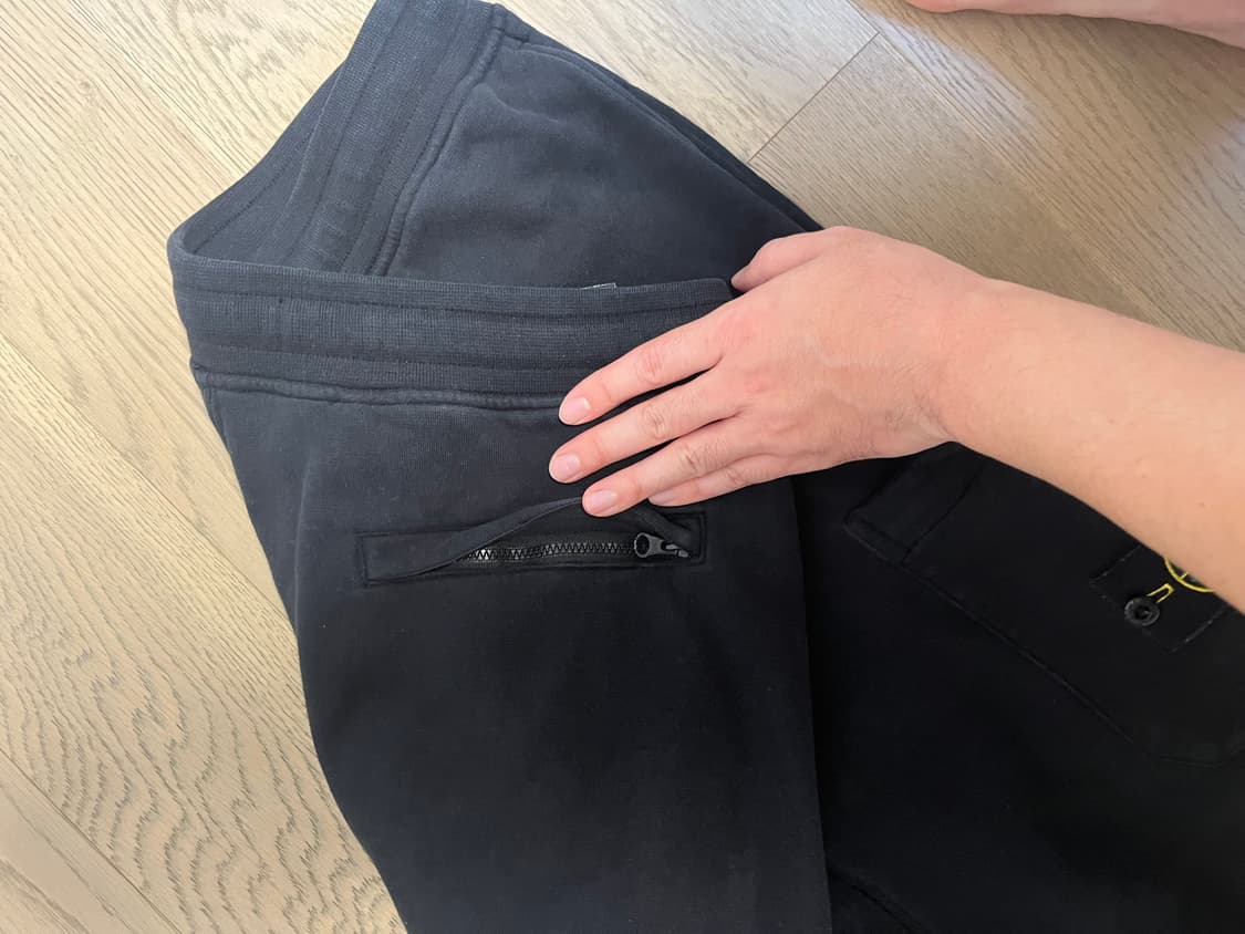 스톤아일랜드 스웨트 조거 팬츠(L, 블랙) 상품이미지2