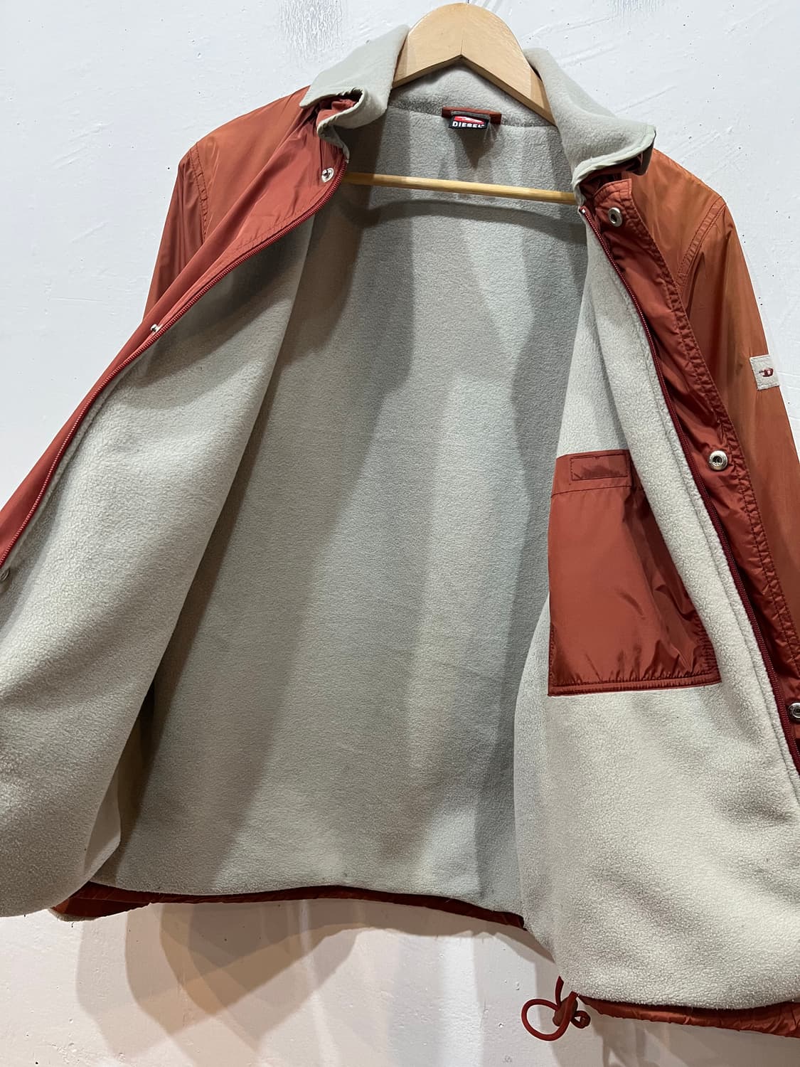 DIESEL 디젤 플리스 점퍼 상품이미지3