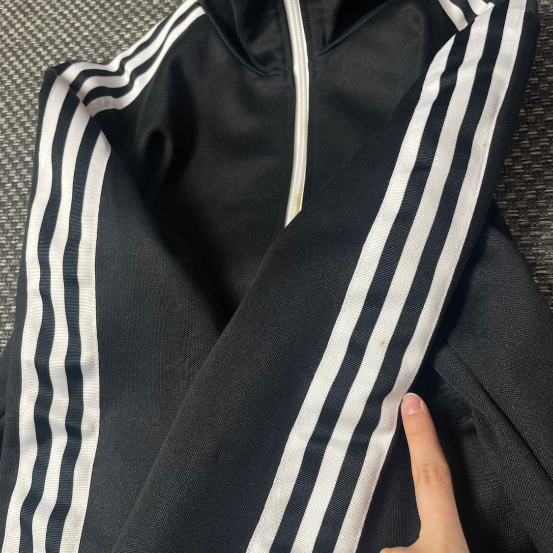 아디다스 블랙 파이어버드 유로파 트랙탑 져지 100 상품이미지8