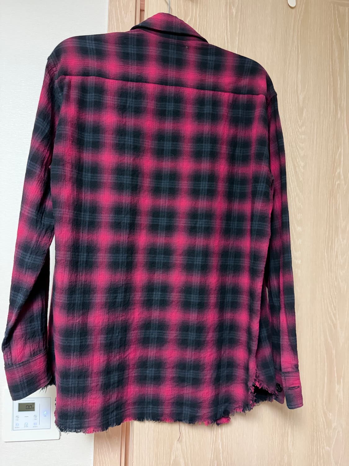 생로랑 체크셔츠 S 상품이미지7