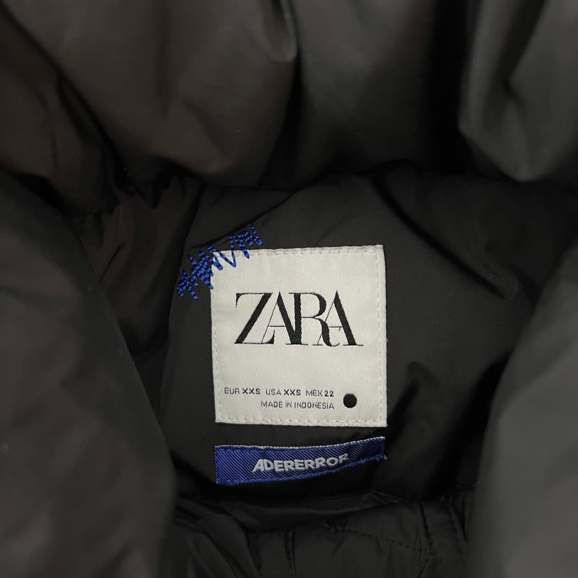 자라 x 아더에러 오버사이즈 푸퍼 패딩 자켓 그레이 상품이미지5