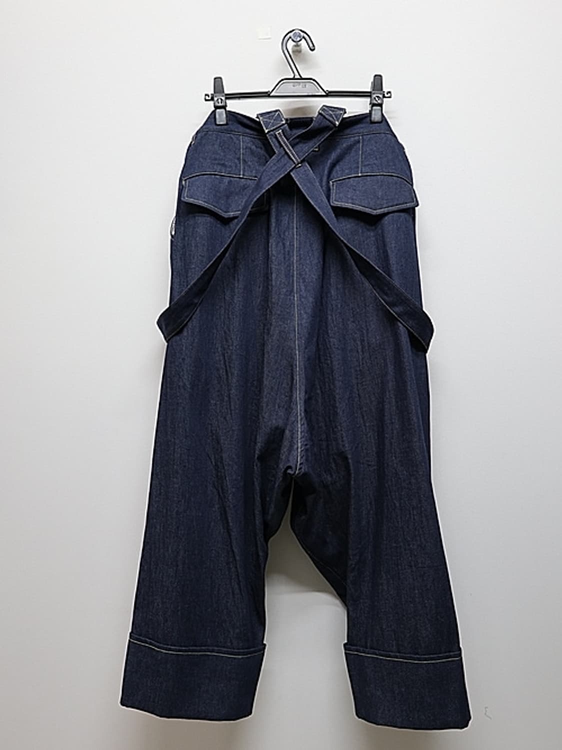 새상품 요지야마모토 Ground Y 서스펜더 데님 3size 상품이미지5