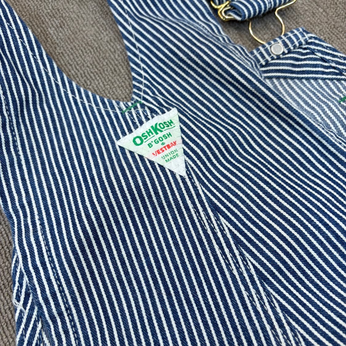 Oshkosh made in usa 오시코시 히코리 데님 오버롤  상품이미지4