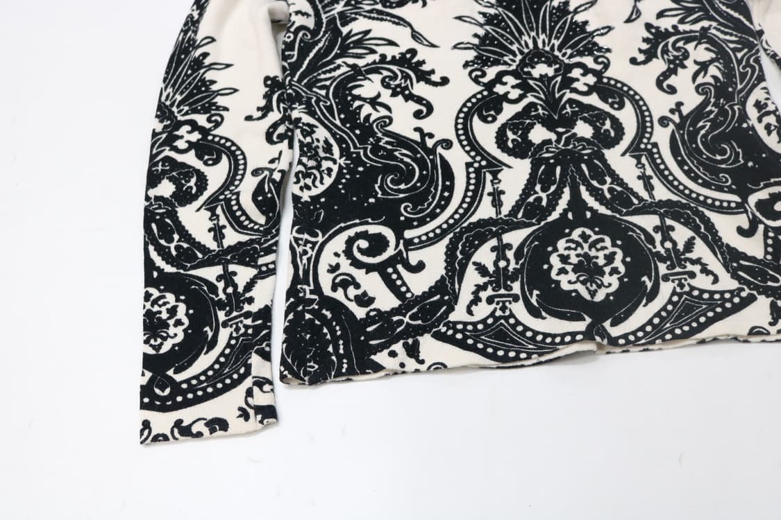 oeina 모이나 빈티지 블랙 에스닉 패턴 니트 스웨터 상품이미지6