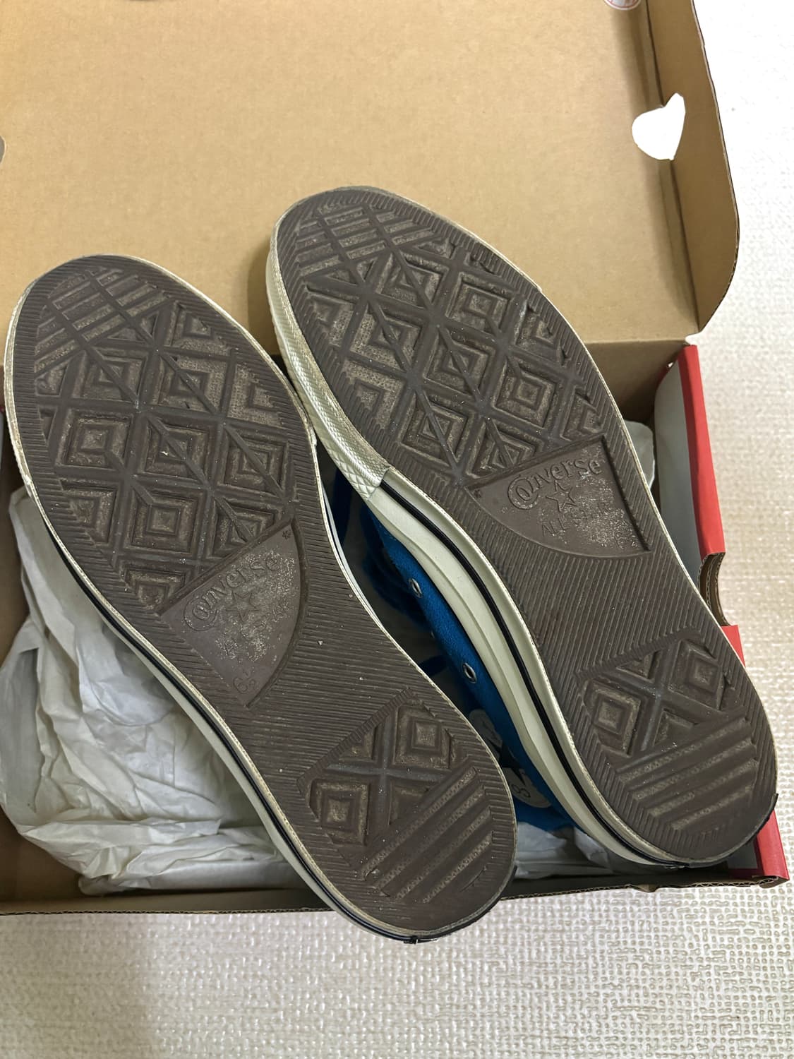 컨버스 척 70 하이 임페리얼 블루 (250) 상품이미지3