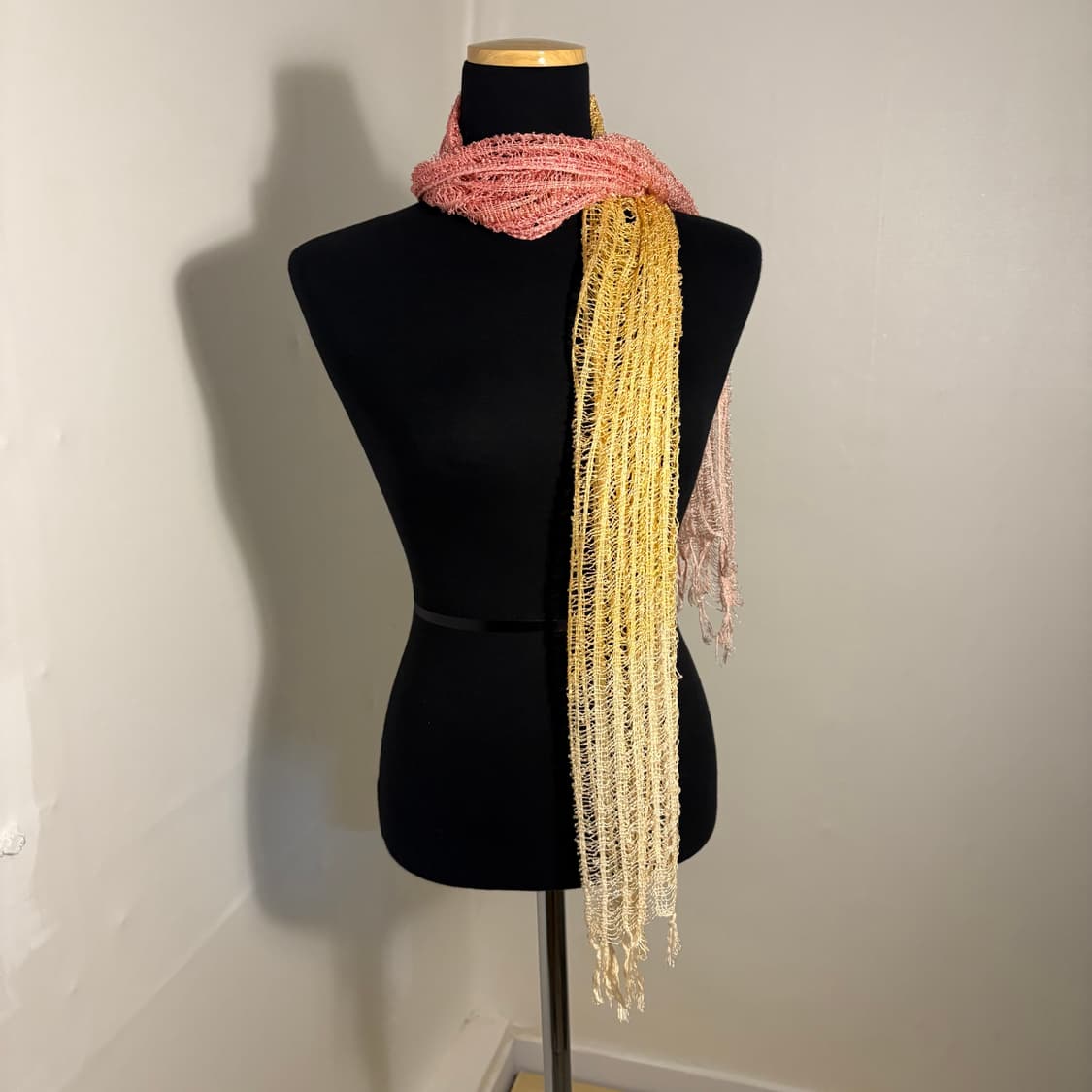 보헤미안 모리 데미지 그물 그라데이션 머플러 스카프 숄 상품이미지1