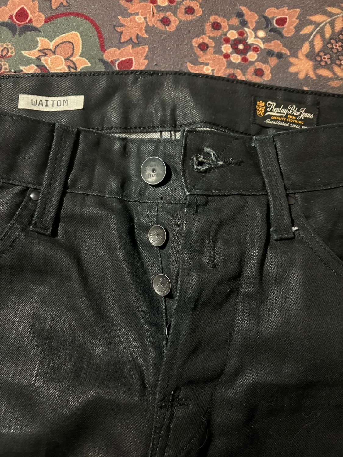 Replay Waitom Regular Slim Fit Jeans 상품이미지3