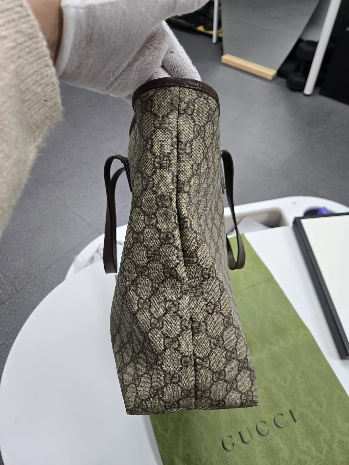 [50%세일] 구찌 시그니처 라지 토트백 상품이미지4