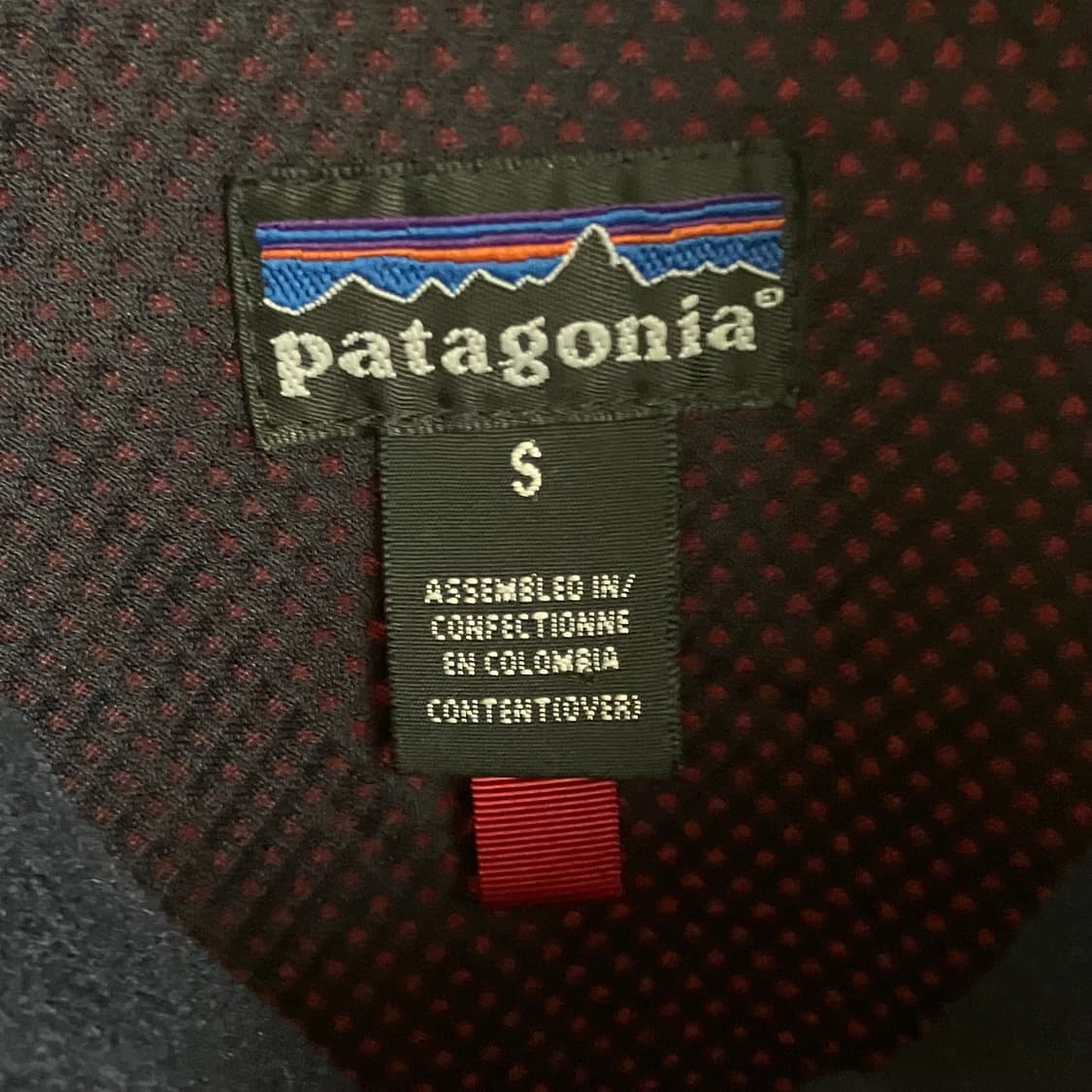 90's 파타고니아 레드 뉴매틱 봄버 자켓 S 상품이미지3