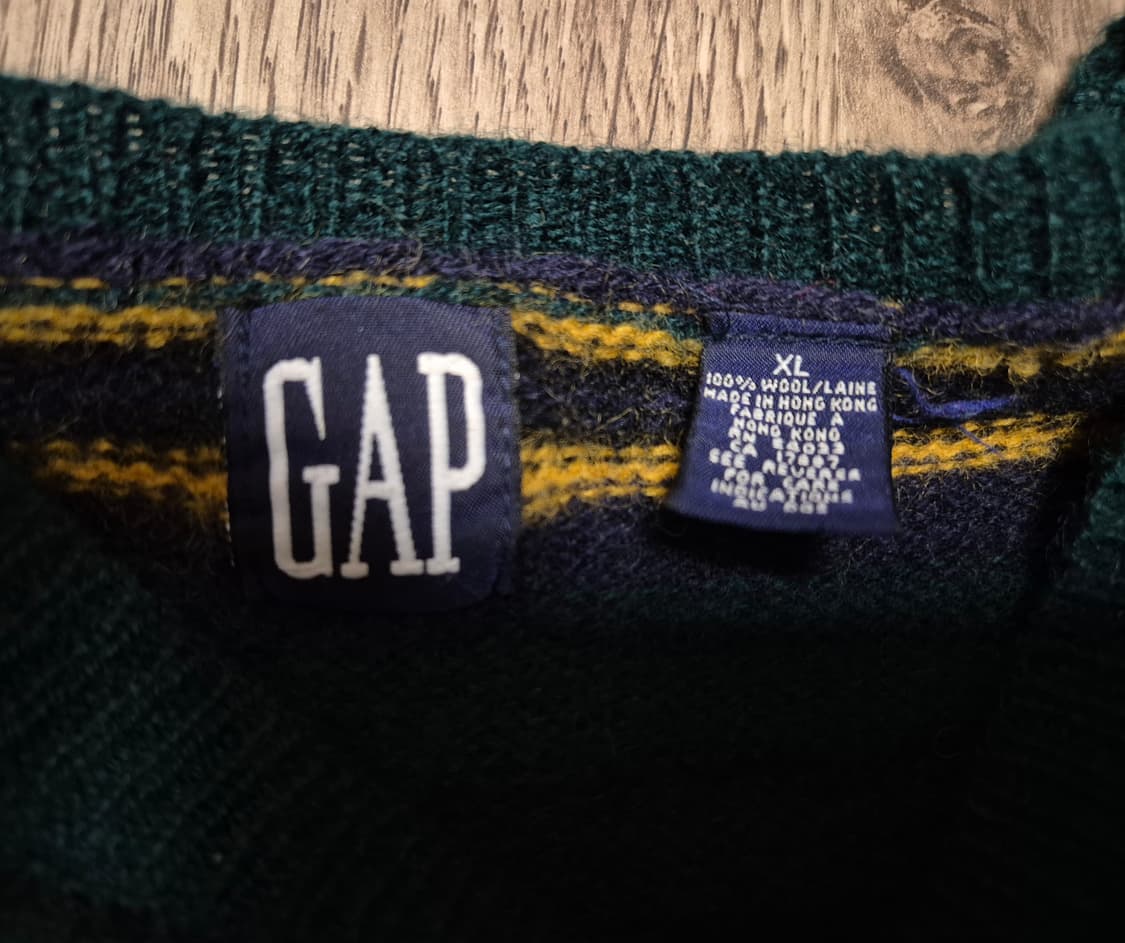 90s old gap 울100 니트 상품이미지2
