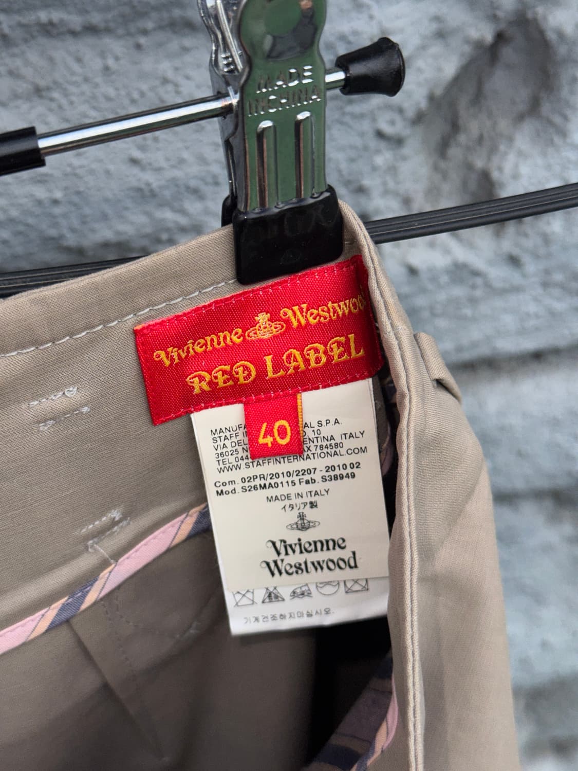 vivienne westwood 비비안웨스트우드 오버랩 미니스커트(40) 상품이미지4