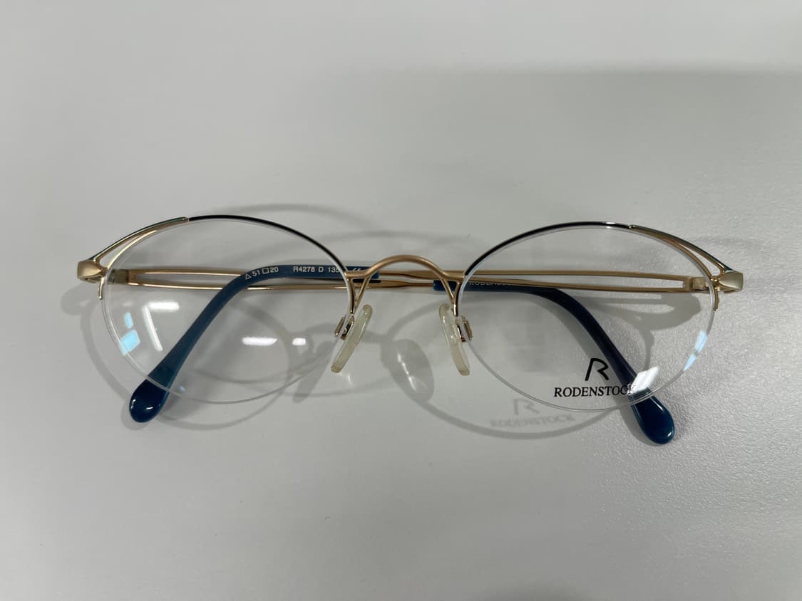 로덴스톡 RODENSTOCK 티타늄 반무테 안경 일본 빈티지 90s 4번 상품이미지7