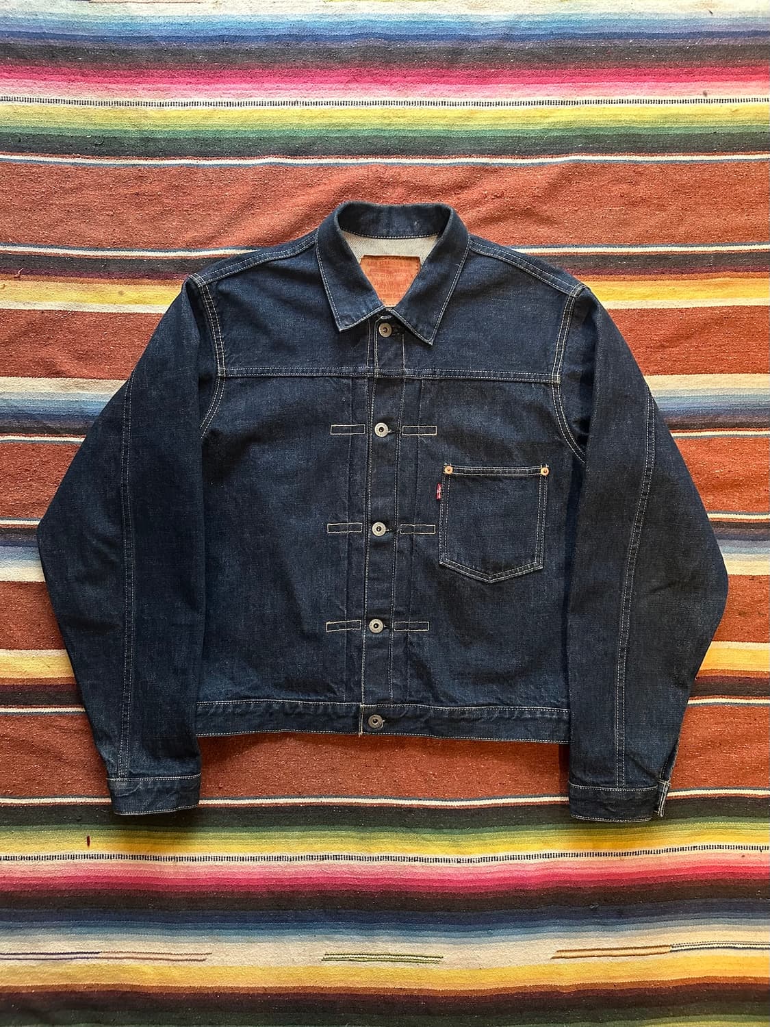 90s LVC 빈티지 리바이스 S506XX 1세대 데님 자켓 상품이미지1