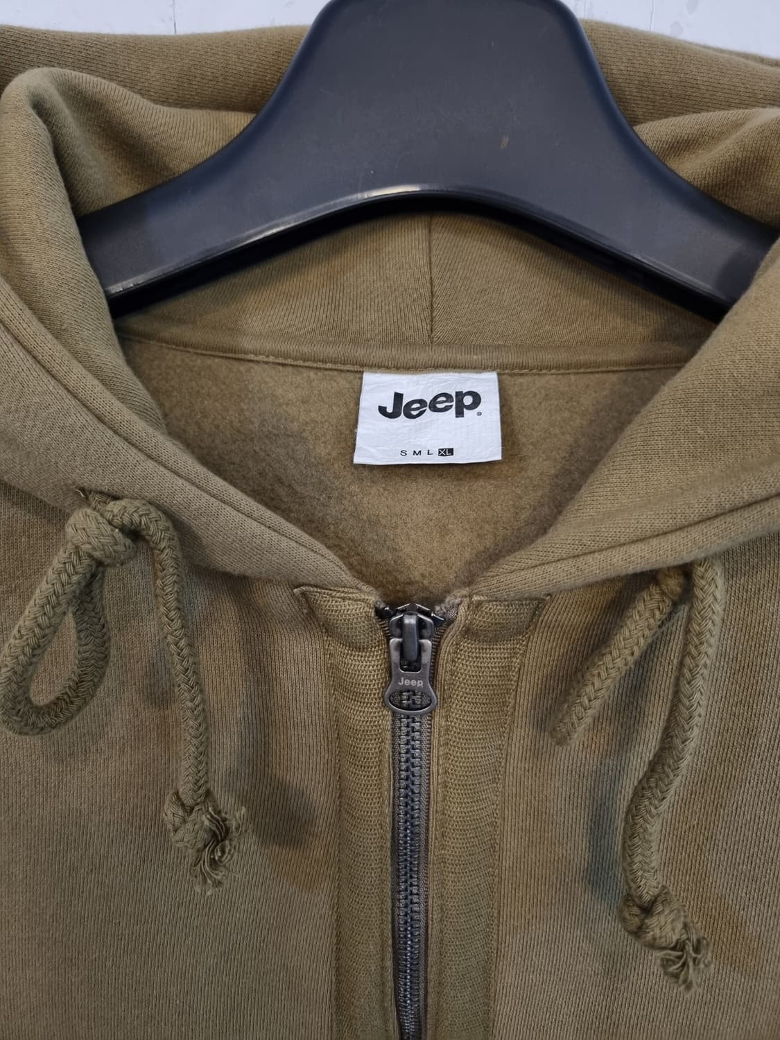 Jeep 아메카지 후드집업 XL(105) 카키 상품이미지3