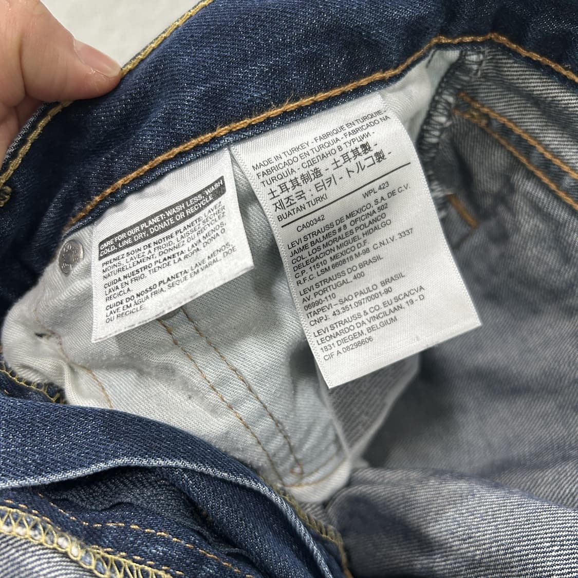 리바이스 데님 청바지 남성 511-31-32 상품이미지3