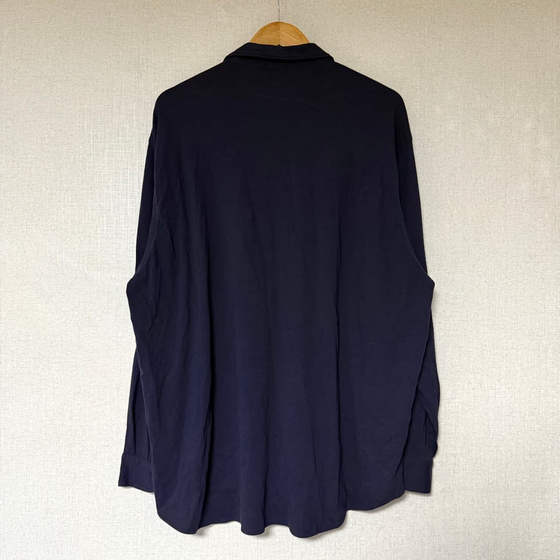 [2]코모리 23SS 네이비 코튼 저지 셔츠 상품이미지8