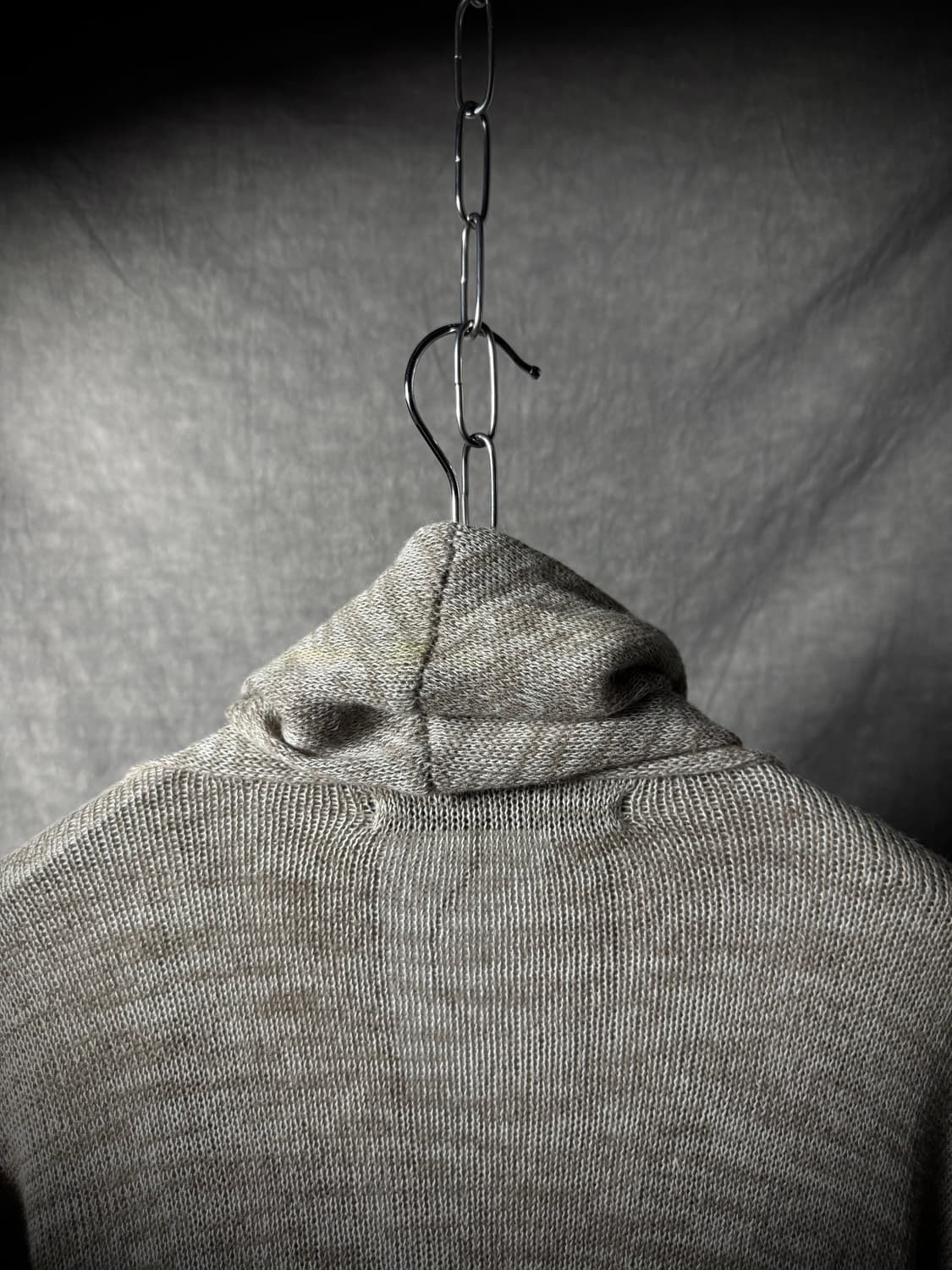 SCHLÜSSEL Linen Blend Drape Cardigan   상품이미지6