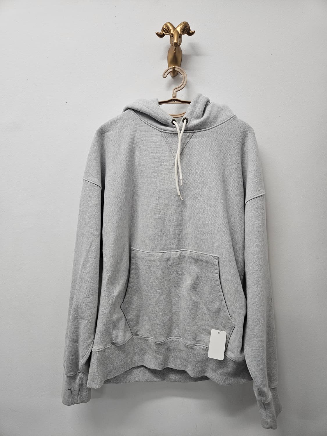 아웃스탠딩 스웻후드 그레이 상품이미지1