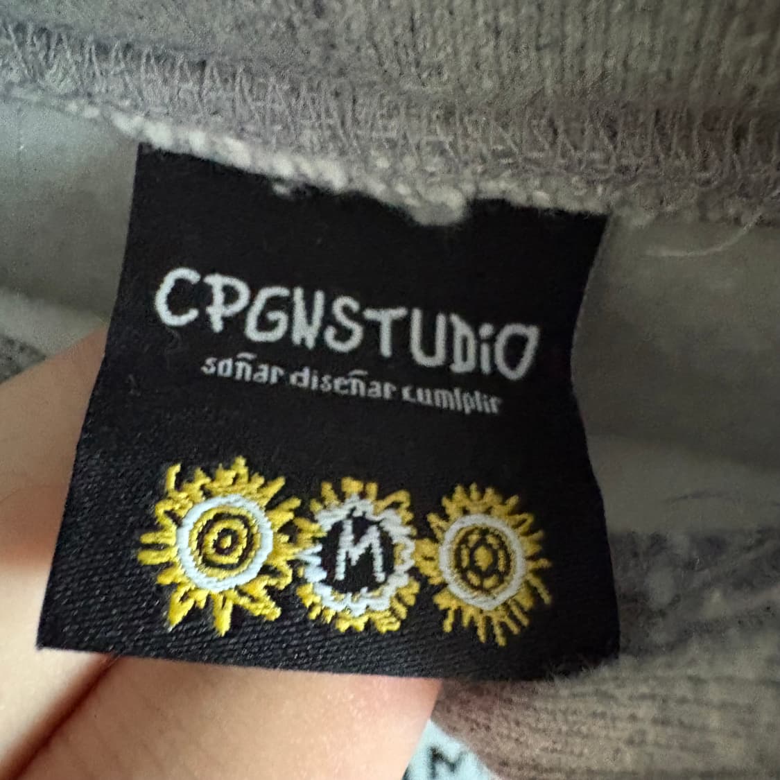 CPGNSTUDIO 회색 후드티 M 상품이미지5