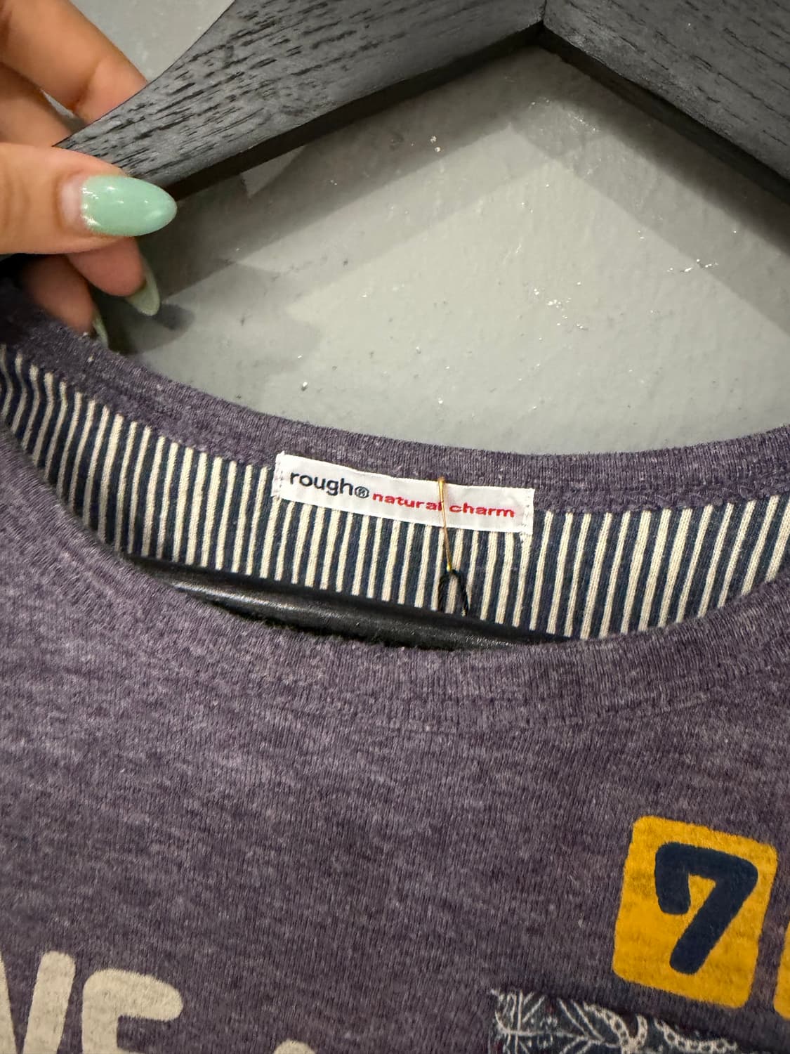 Rough lettering & pocket detail tee 상품이미지9