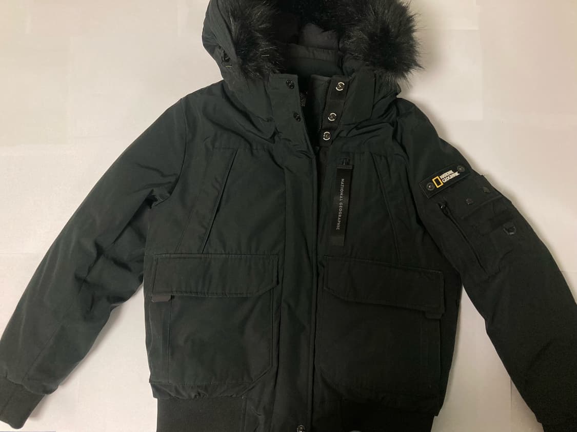 여성 타루가 퍼 트리밍 후디 구스다운 점퍼 CARBON BLACK/ 90 상품이미지1