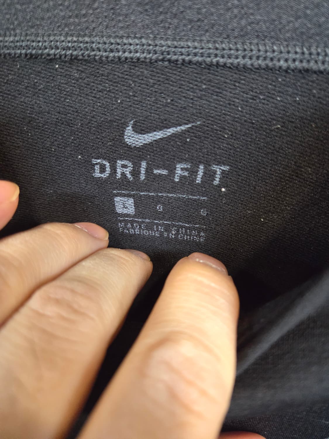 나이키 드라이핏 파워 써마 약기모 기능성 긴팔 L 상품이미지3