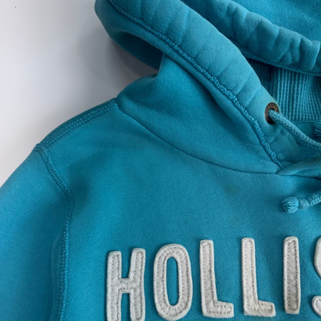 Hollister 홀리스터 스펠아웃로고 블루 후드티 상품이미지7