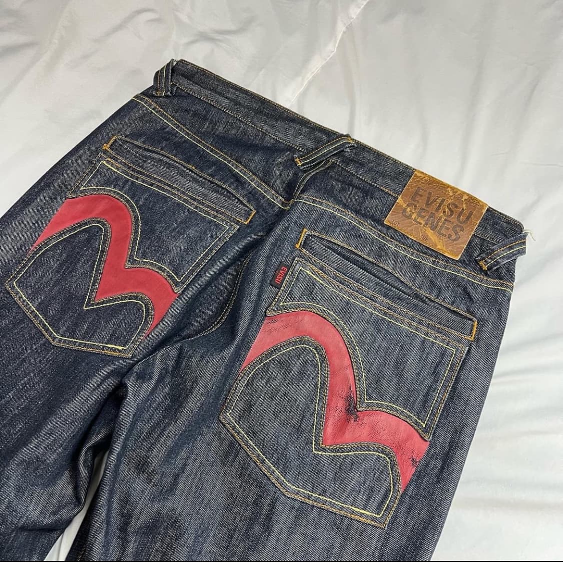 evisu 세미와이드 데님바지 상품이미지3
