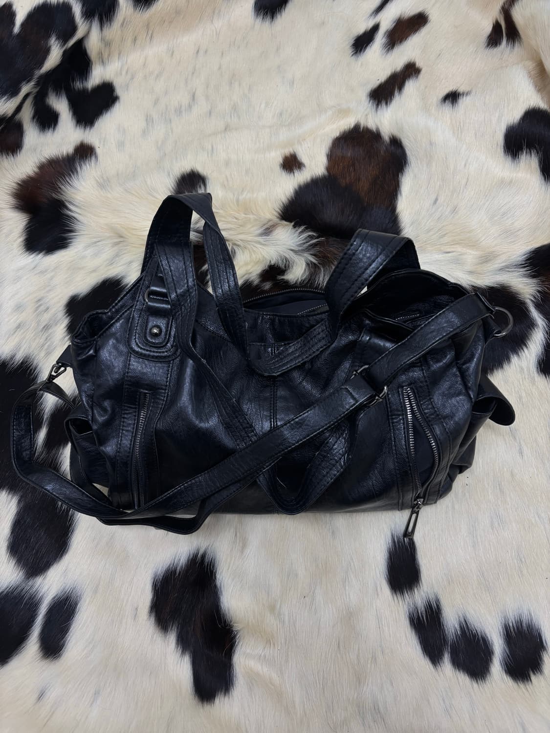 [ACC]Multi Zipper Detail Bag 상품이미지4