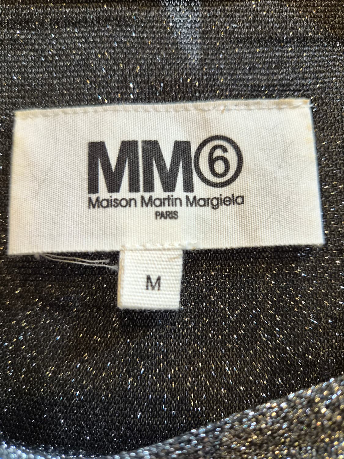 메종 마틴 마르지엘라 반짝이 반팔 티셔츠 상품이미지2