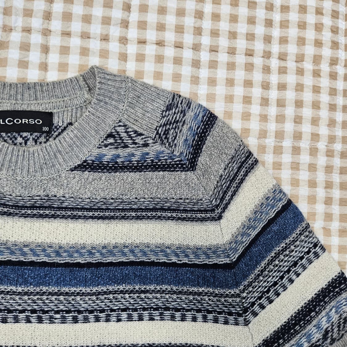 일꼬르소 긴소매 니트 남자100 상품이미지3