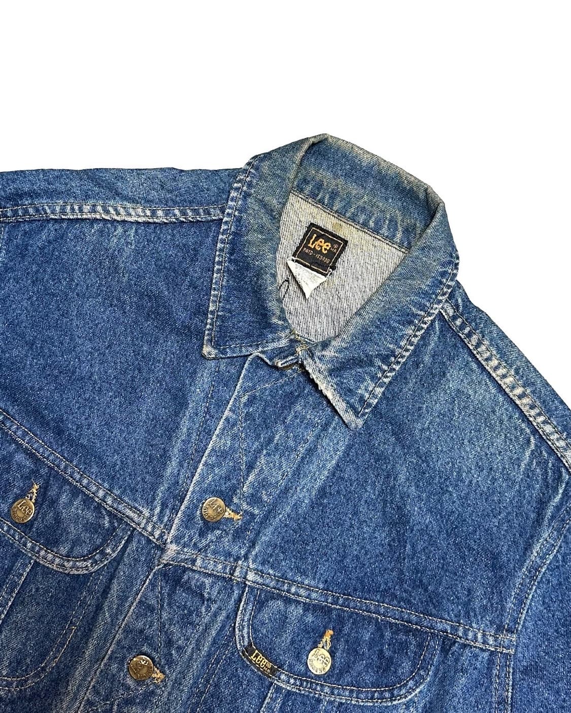 80s 리 라이더스 데님 트러커 자켓 made in usa 상품이미지3
