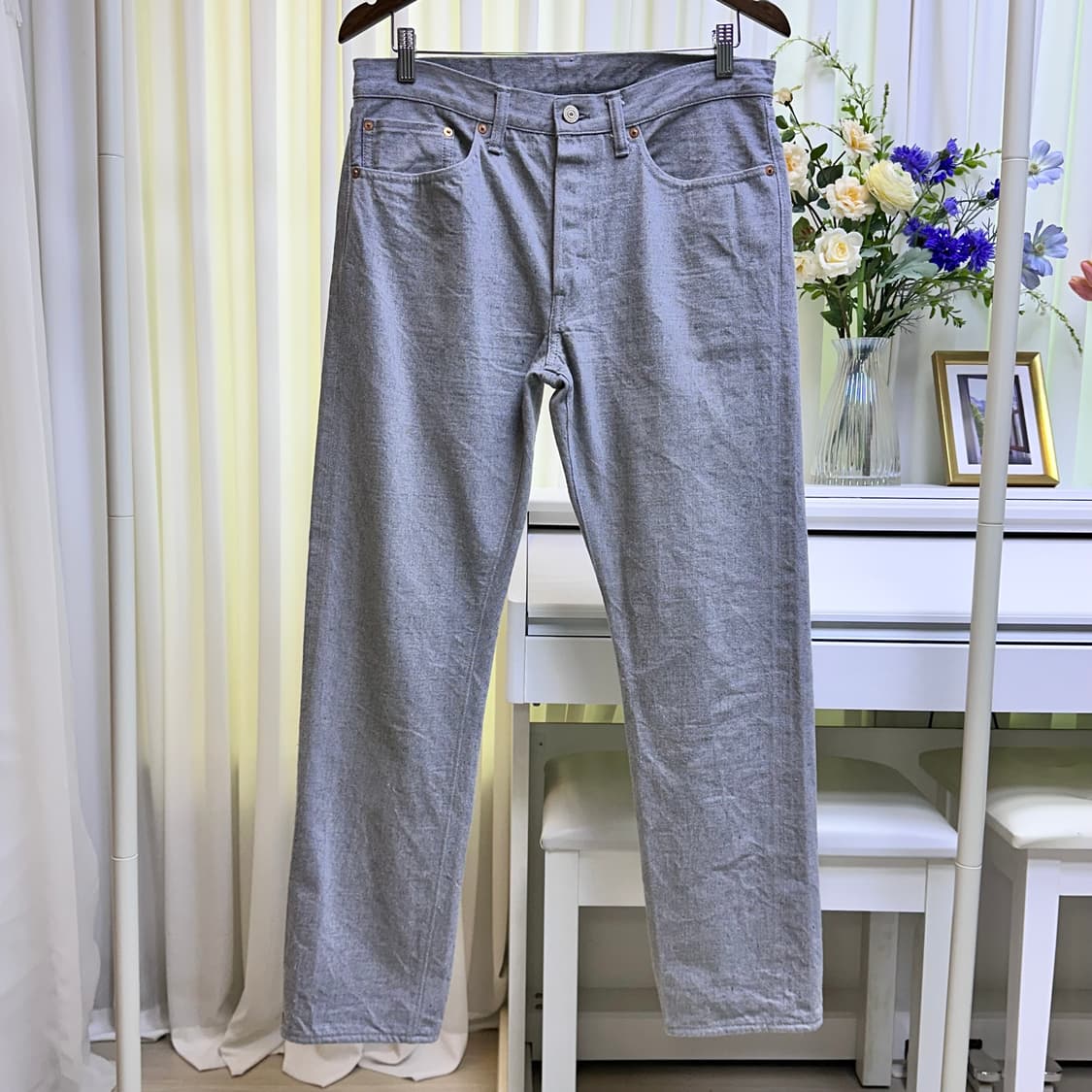 웨어하우스 LOT. 900XX (SLIM) 스탠다드 헤더 그레이 상품이미지2