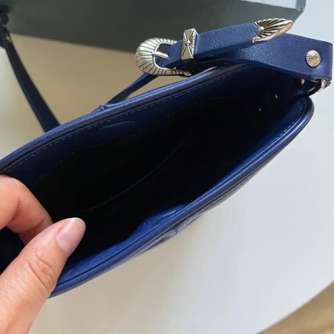 Toga western chain bag mini blue 상품이미지5