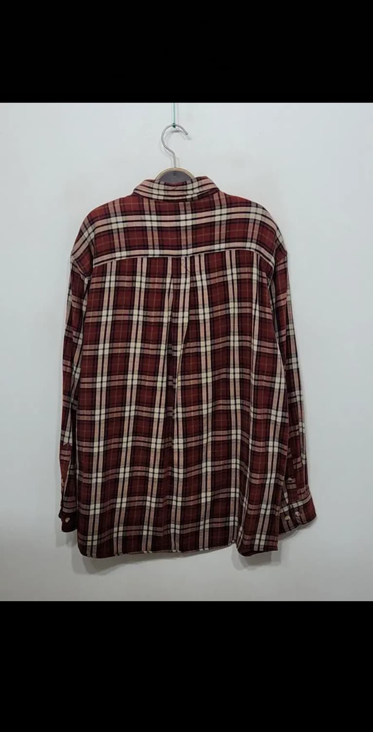 (XXL) 팀버랜드 빅사이즈 셔츠 체크 남방 포켓 캐주얼  상품이미지7