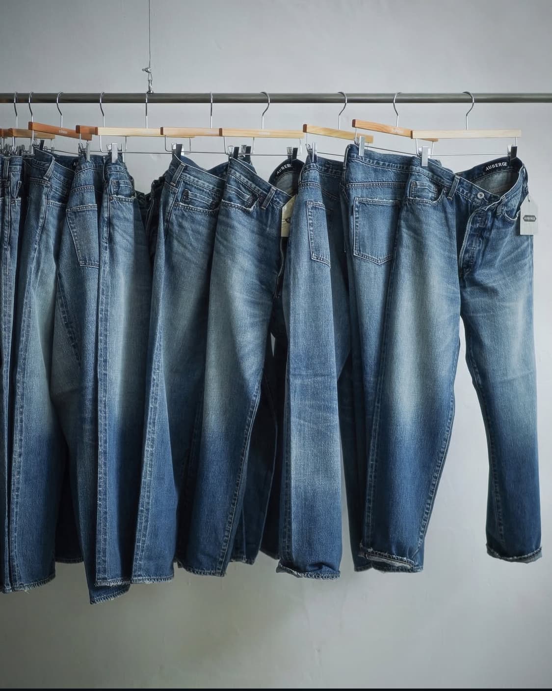 [44] 오베르쥬(auberge) 어드레서 샵 별주 빈티지 워시데님 상품이미지2
