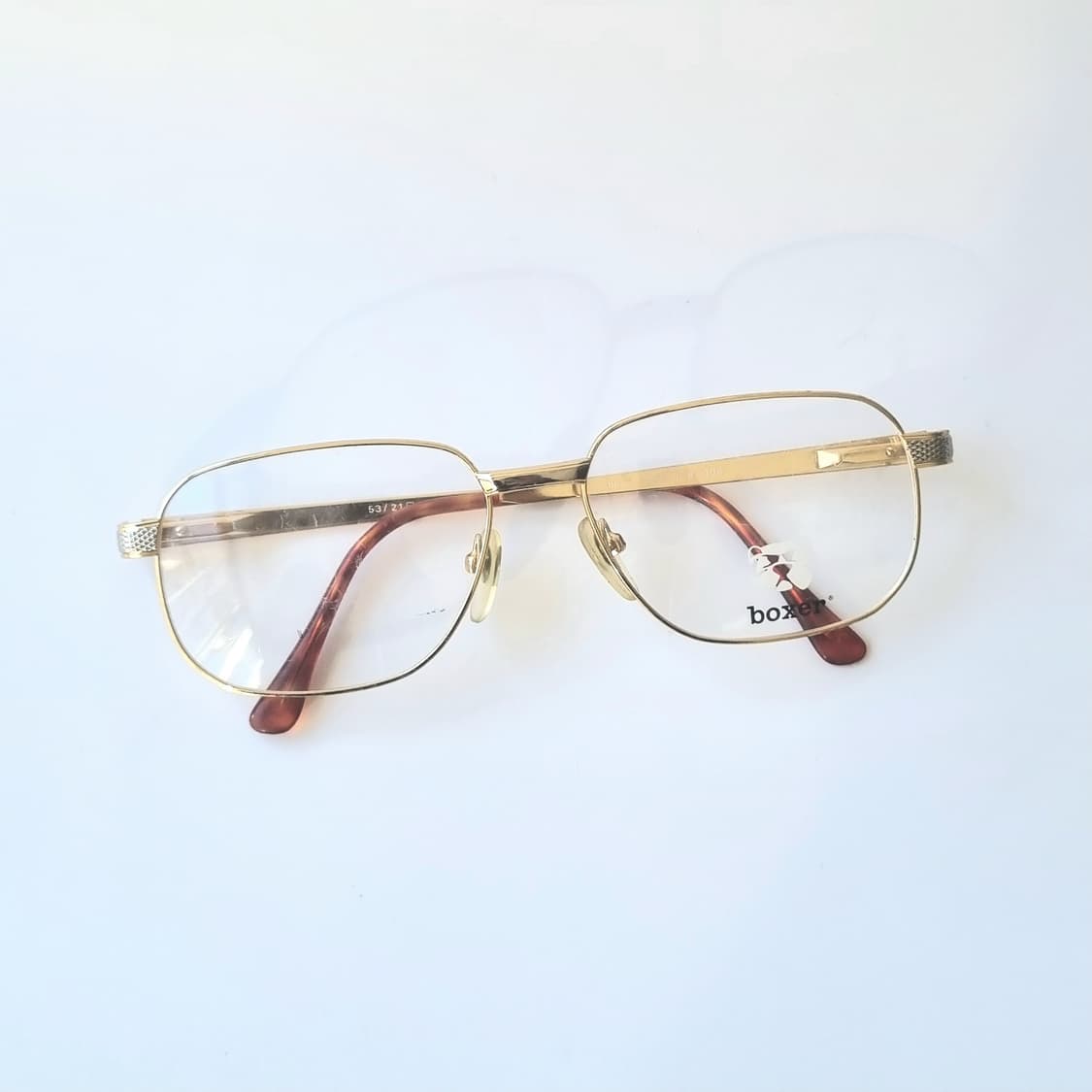 데드스탁 90'스타일 레트로사각 빈티지 안경테  482 상품이미지1