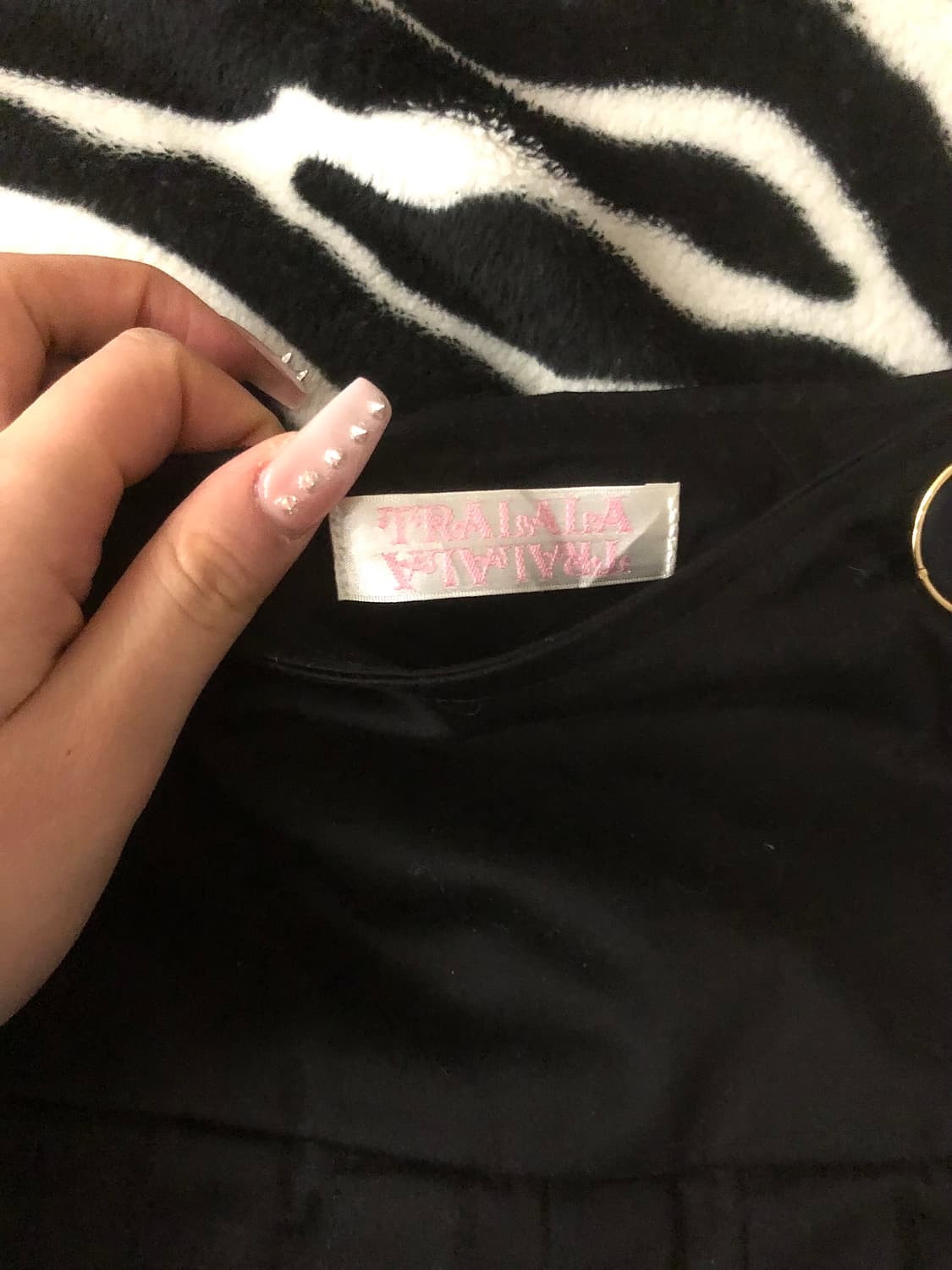 트랄라라 금장 블랙 캉캉스커트 갸루 오네 빈티지 히메 로걀 달천 라떼 상품이미지3