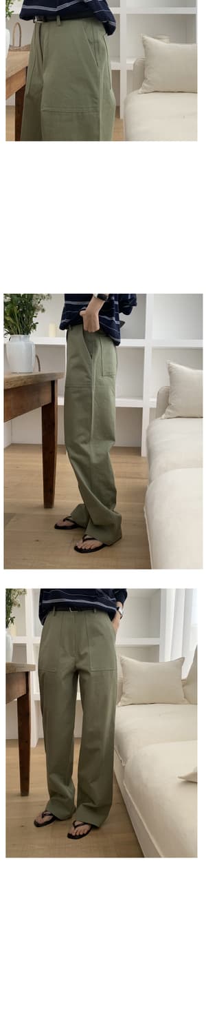 베리유 포켓 팬츠(화이트, M) 새상품 상품이미지4