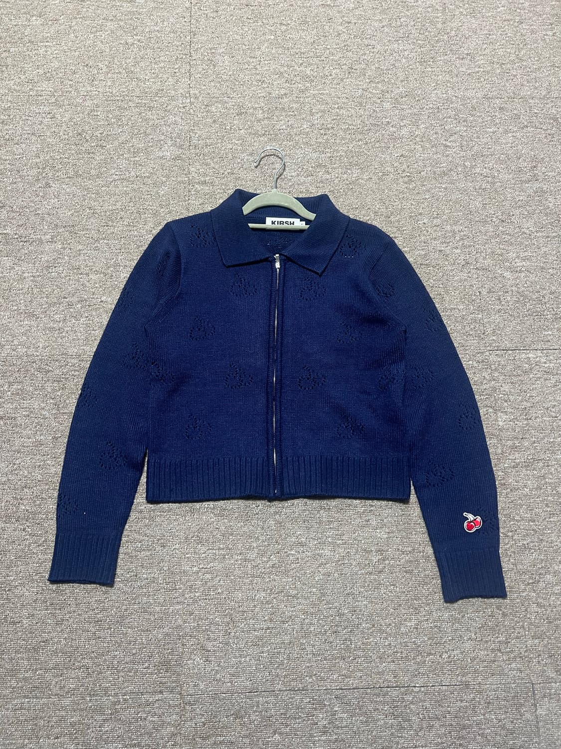 키르시 울 집업 니트 1 상품이미지1