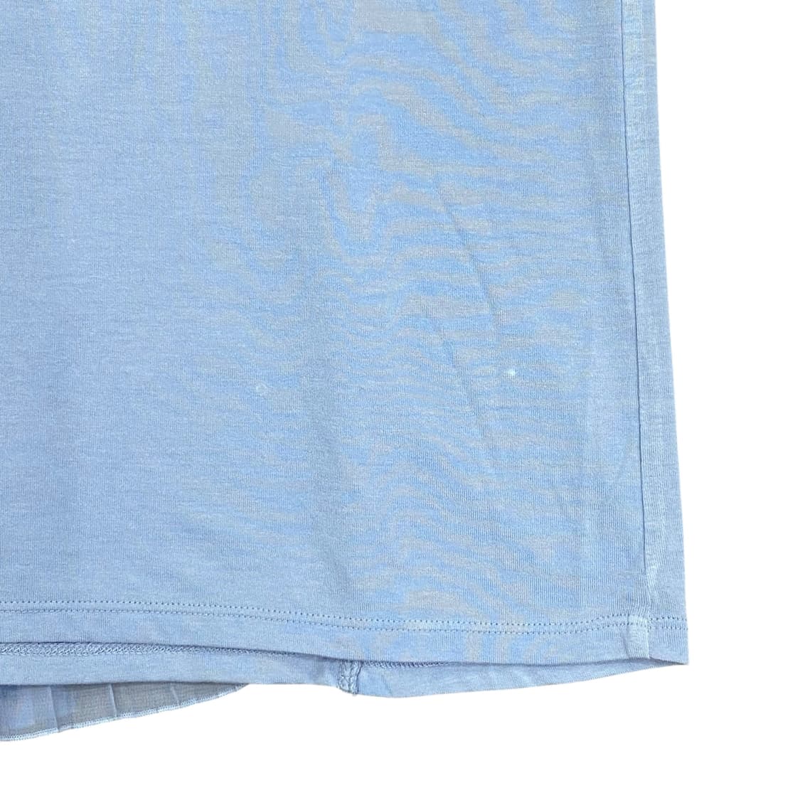 lettering fringe sky blue top  상품이미지7