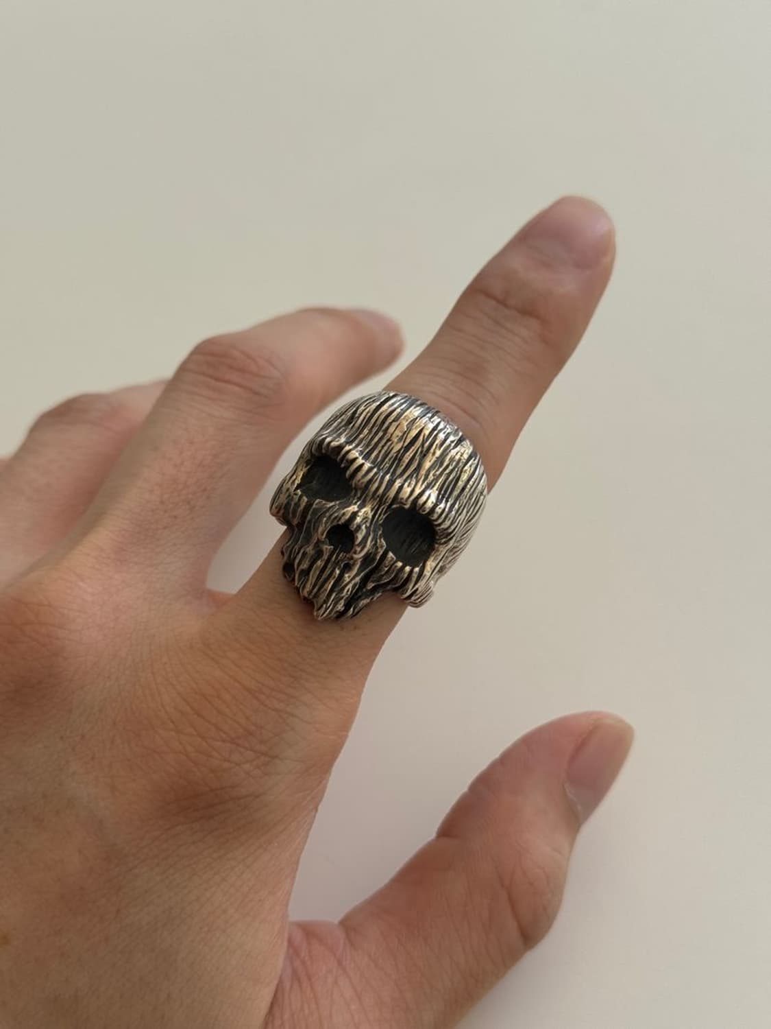 BIG SKULL RING 두개골 반지 상품이미지1