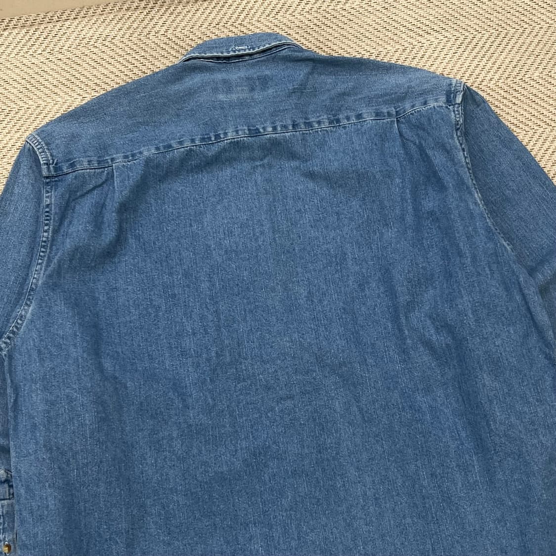 에디바우어 자수 데님 셔츠 r3351 상품이미지4